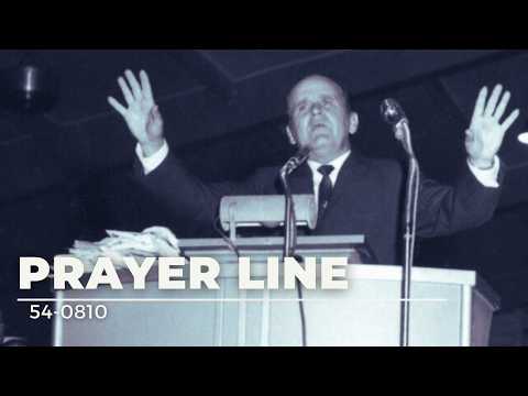 54-0810 Prayer Line