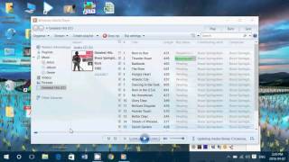 Windows 7 8.1 10 How to Extract your music CD collection using Windows Media Player