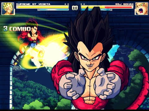 Supreme Vegeta Gt Transform (Dragon Ball Gt Mugen) By T.O.P.S - Youtube