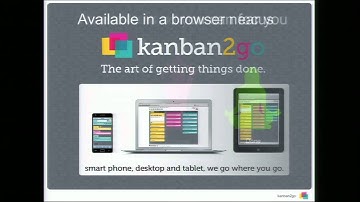 Fluent 2012: Startup Showcase, "kanban2go"