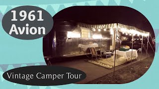 1961 Avion Travel Trailer // Vintage Camper Tour