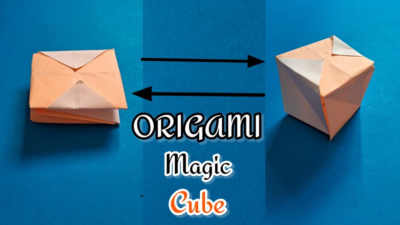 Origami Transformation Magic Cube Easy,