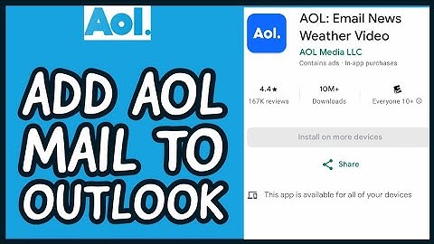 How to Add AOL Mail to Outlook? Include AOL Mail to Outlook on PC 2024
