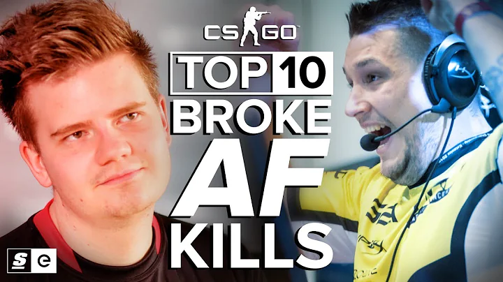 Top 10 Broke AF Kills in CS:GO (Eco Round Aces)