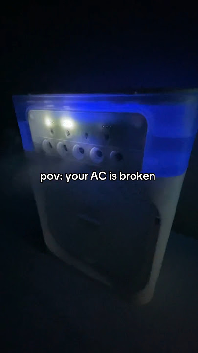 This is 100x better than my old AC 😩 #fyp #aircooler #aura #cooler #icy #humidifier #summer