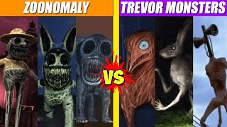 Zoonomaly vs Trevor Monsters Compilation | SPORE