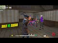 Solo vs Squad Best Moment with SKS and Groza Must Watch Gameplay - Garena Free Fire