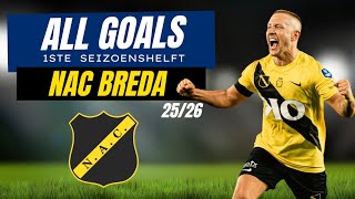 Alle Doelpunten Nac Breda 1Ste Seizoenshelft 2025-2026