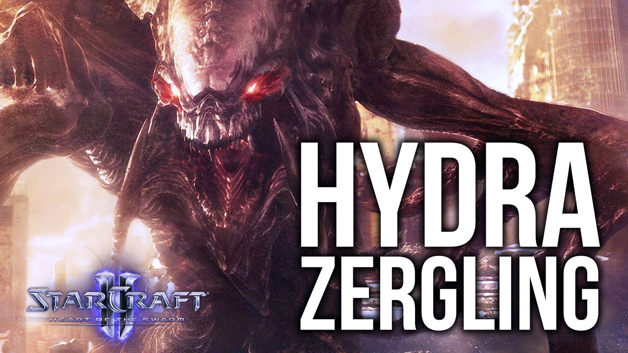 StarCraft 2: Hydralisk Zergling Timing Push vs Protoss (Game Analysis) gaming logo