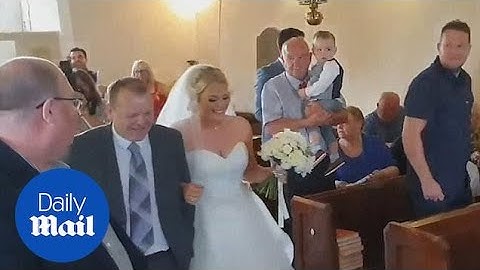 Guests at baby