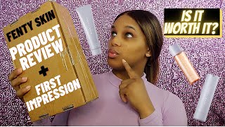 WASTE OF MONEY!! FENTY SKIN REVIEW  | OFFICIAL TATI