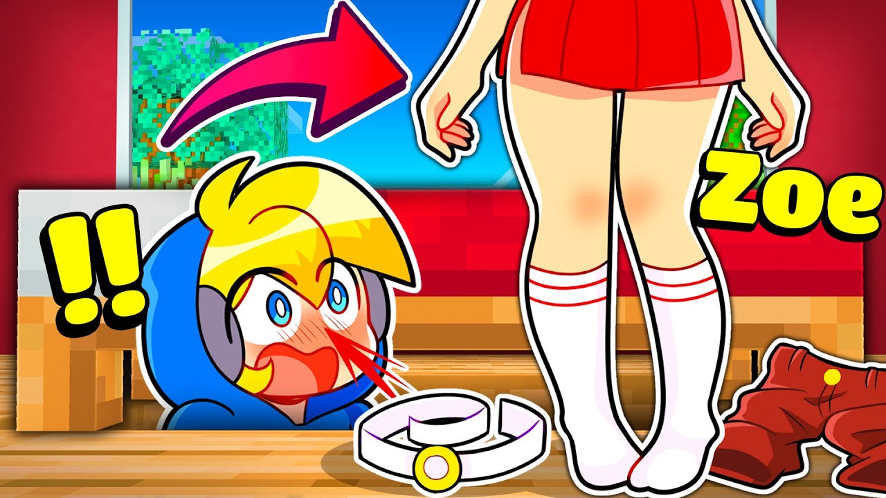 SPIO LA MIA CRUSH DI NASCOSTO Su Minecraft!