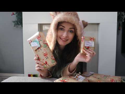 ASMR-ish Wrapping Christmas Presents 2025