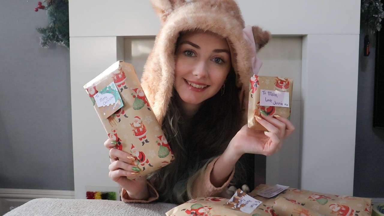 ASMR-ish Wrapping Christmas Presents 2025