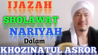 SHOLAWAT NARIYAH DI DALAM KITAB KHOZINATUL ASROR ( Ilmu sholawat )