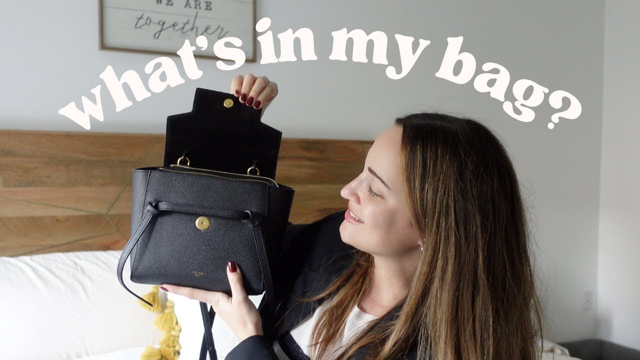 CELINE BELT BAG REVIEW  Size Comparison with Mini, Nano, Micro & Pico Bag,  Wear & Tear, WIMB 