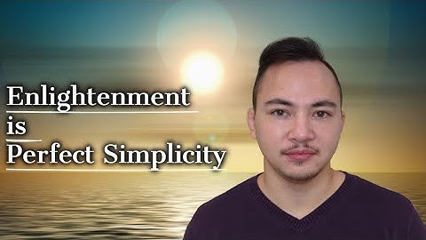 Enlightenment is not a Mystical Experience
