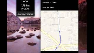 Auto Fare Meter application - 38 MM Apple watch - Controlled from Phone screenshot 3