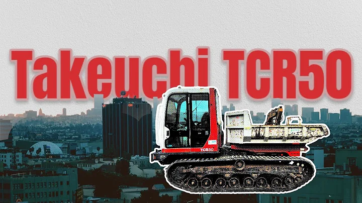 Takeuchi TCR50 Tracked Dumper: Mastering Every Terrain with Unparalleled Efficiency!