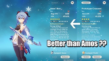 Ganyu r1 amos VS r5 prototype, how much the difference