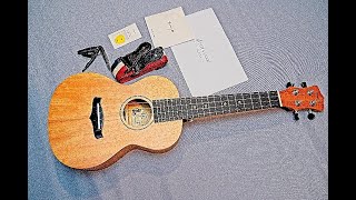 Enya EUC 25D Solid Top Mahogany Concert Ukulele. Surprising sound and quality for a $50 ukulele!