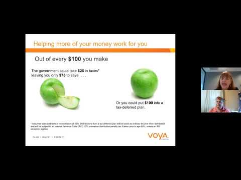 Voya presenting - Planning for Your Future 403b