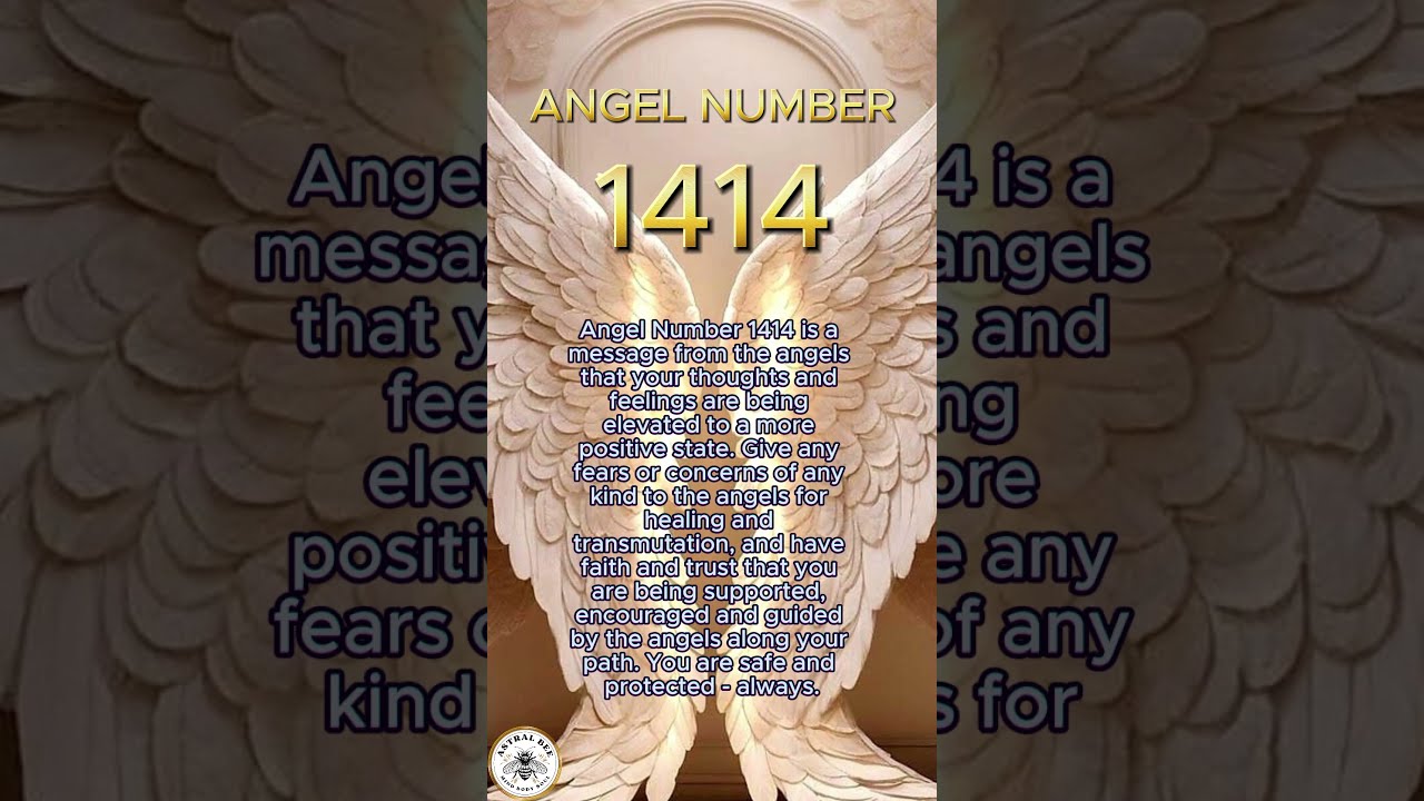 Angel Number 1414 Numbers Soulpurpose Everyday Shortsvideo