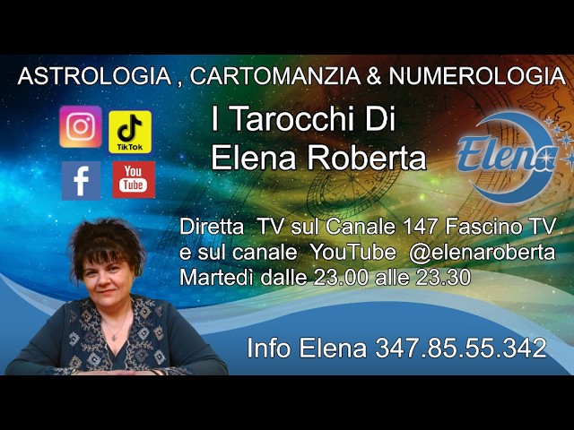 ELENA  in diretta il 9 ottobre 2026 alle 22.00