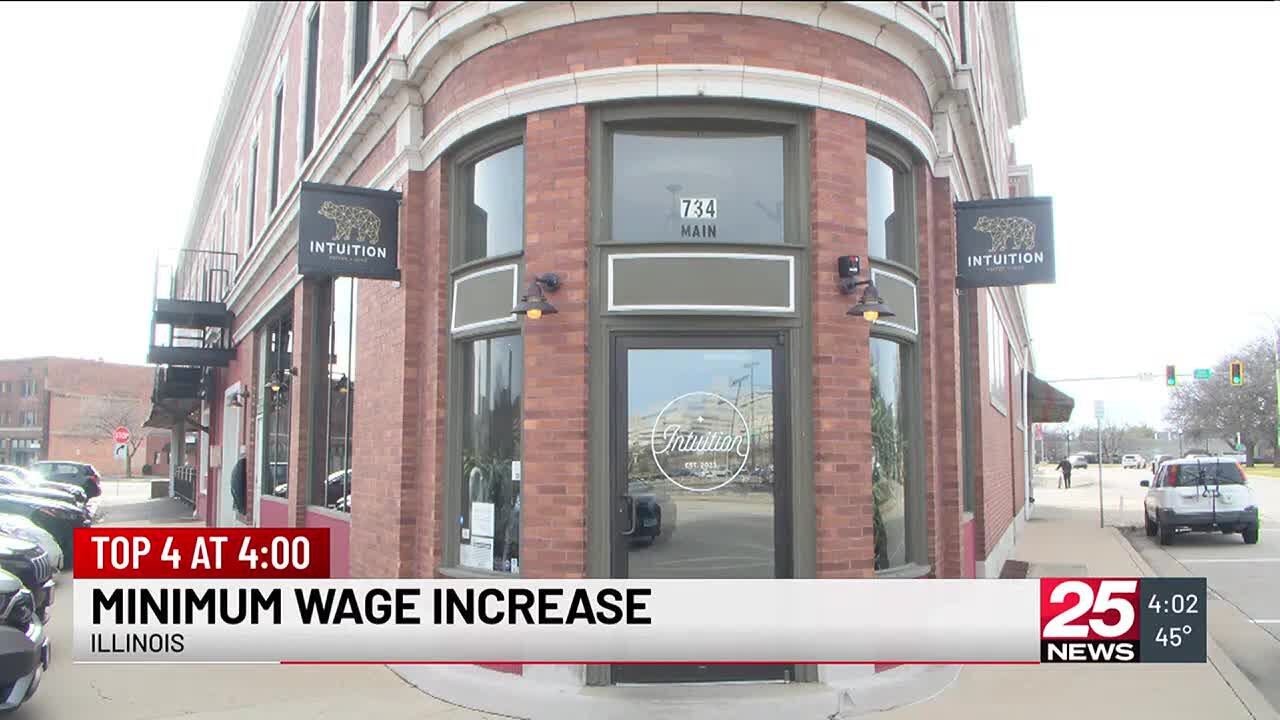 Illinois' minimum wage goes up Jan. 1