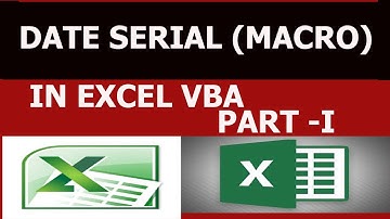 AUTO  DATE  SERIAL  IN EXCEL VBA.