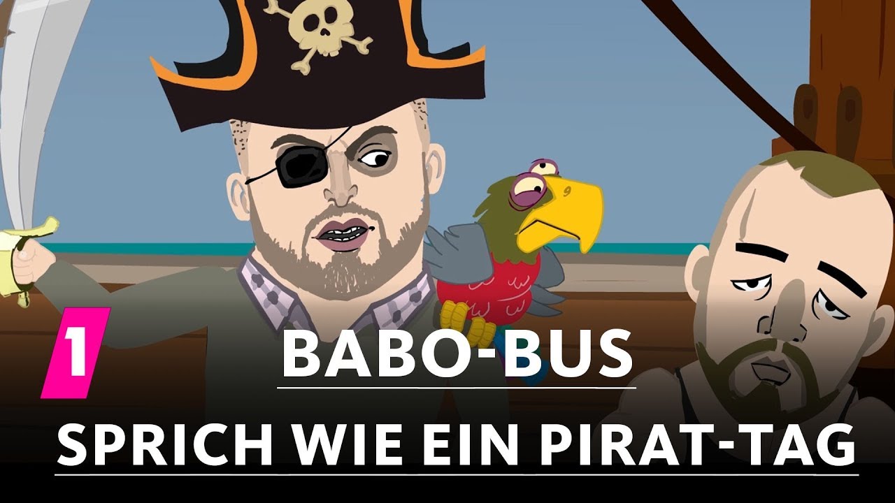 BaboBus Sprich wie ein PiratTag 1LIVE YouTube