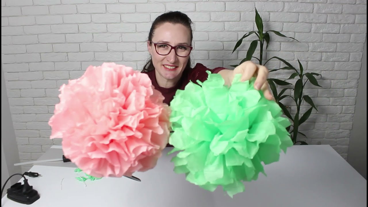 POMPOM DE PAPEL CREPOM