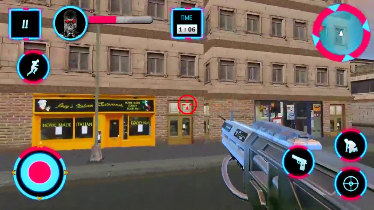 Robot Attack on Grand City - Android Gameplay HD