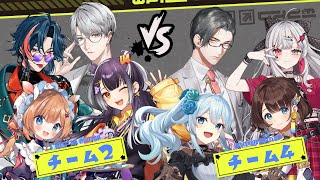 【#スプラトゥーン3】初中級者の部《チーム2 v.s.チーム4》対抗戦🦑★☆四つ星エリート☆★【#エリーコニファー/#にじさんじ】#にじイカ祭り2025
