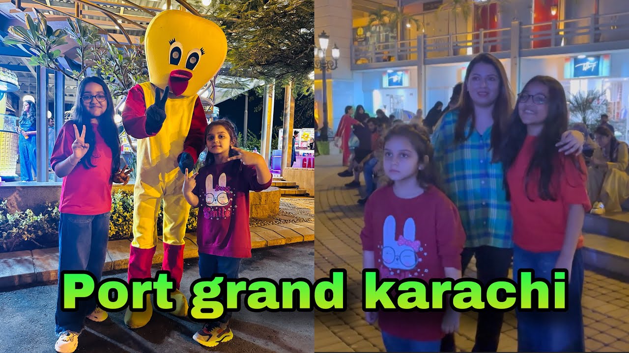 Port grand karachi vlog Port grand karachi food street entry ticket