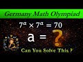 Germany | Nice Exponential Math Problem | Can You Solve this?