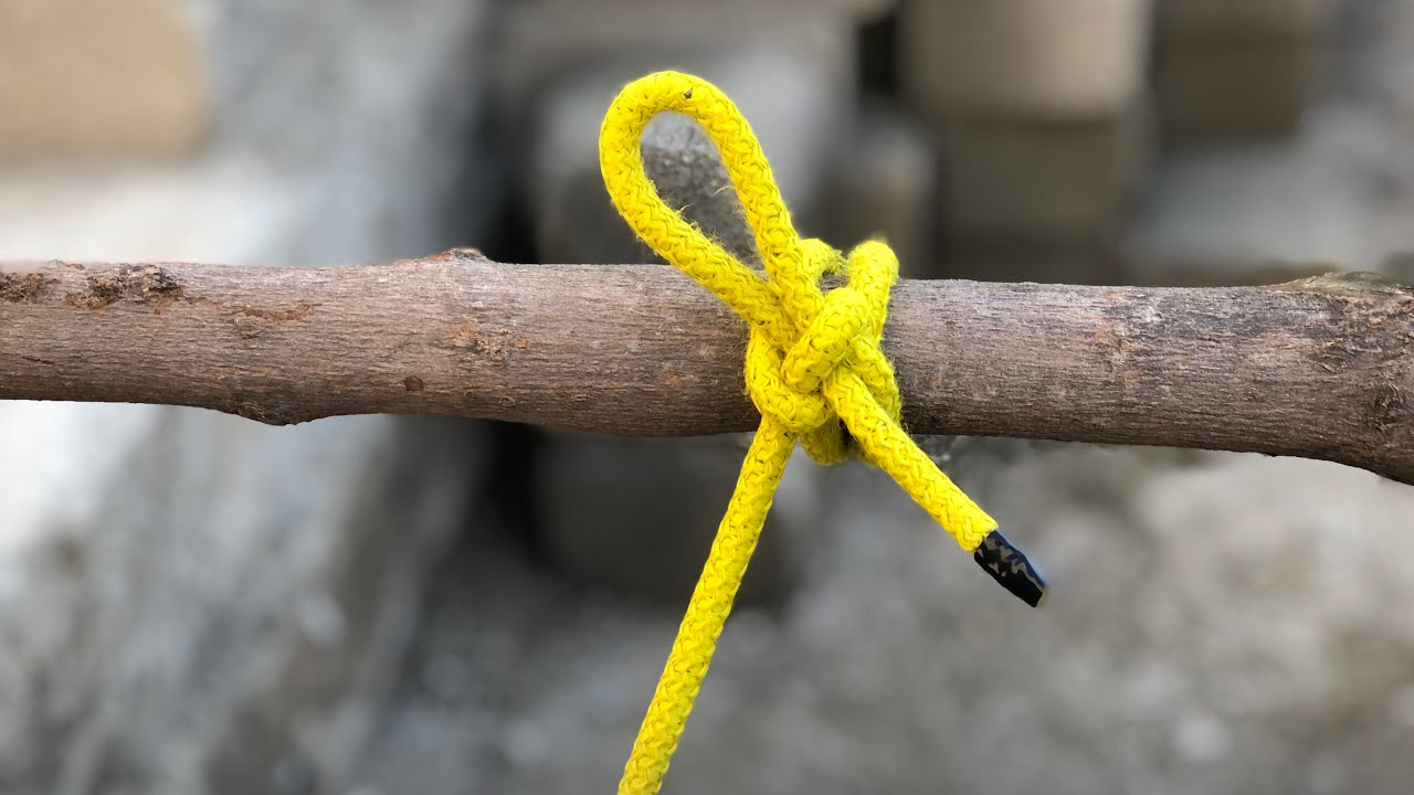 Picture of World Easiest Knot Temporary Securing 👍 - YouTube