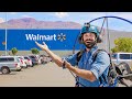 Flying To Walmart On My Paramotor