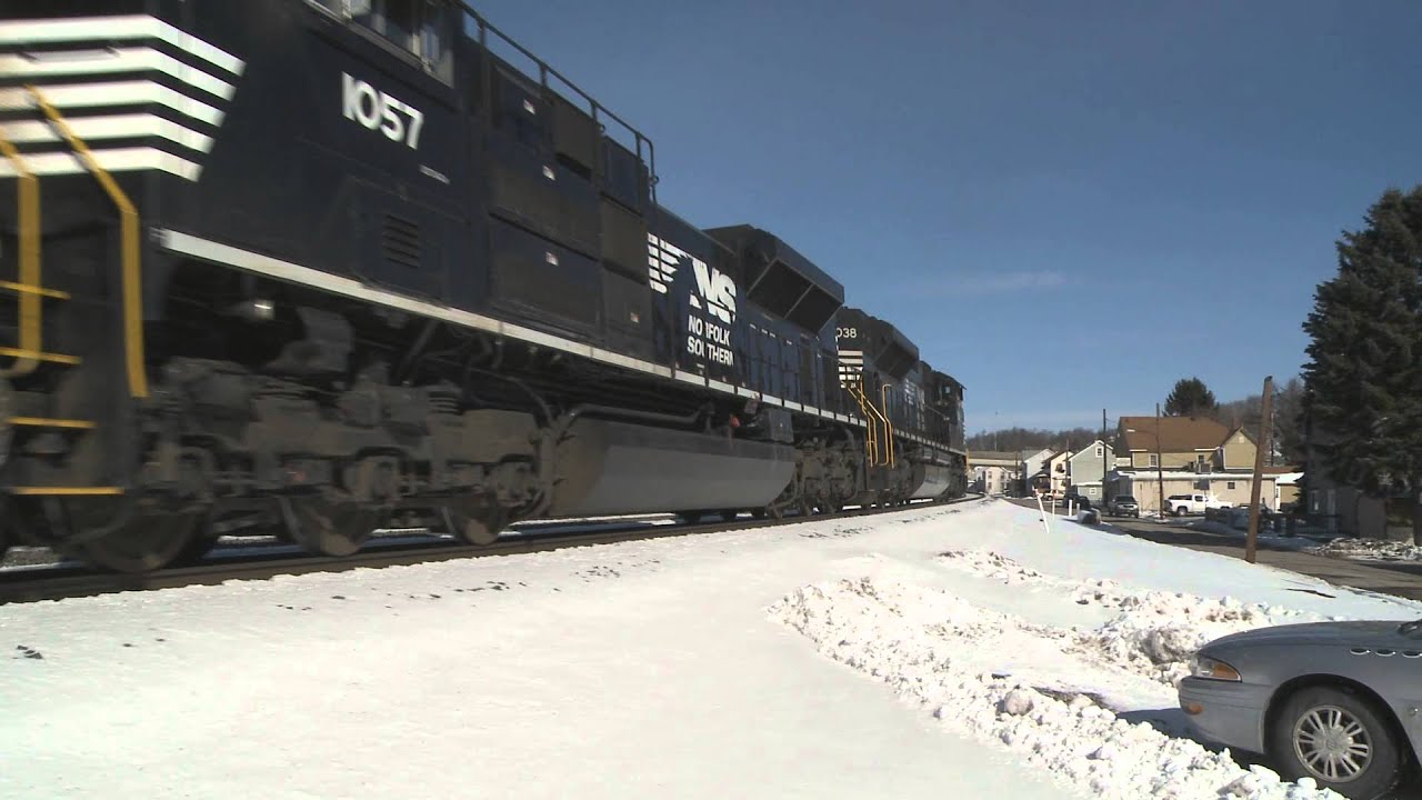 NS in Lilly PA with an oil train YouTube