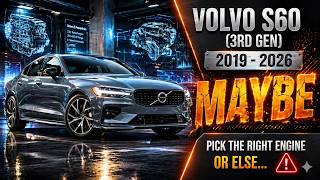 Buy or Bye: 2019–2026 Volvo S60 — Pick the RIGHT Engine or Regret It!
