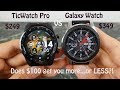 TicWatch Pro vs Galaxy Watch : Less is More!