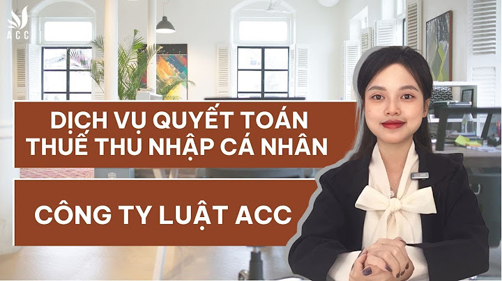 Giá dịch vụ làm quyết toán thuế cho cá nhân năm 2024