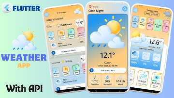Weather App in Flutter with API | Real-Time Weather, Day