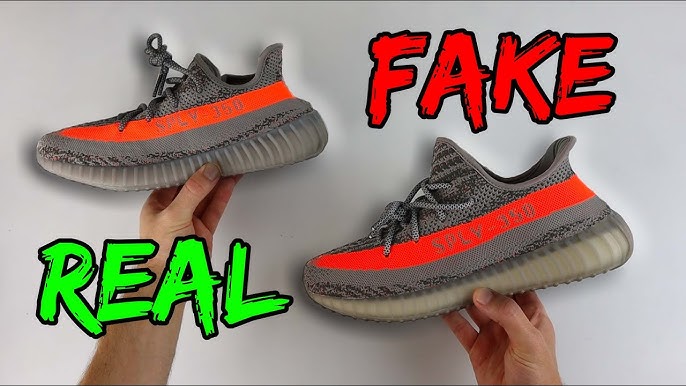 pint Med andre band Vaccinere Real vs Fake adidas Yeezy Boost 350 V2 Black Red Legit Check - YouTube