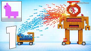 🔥 Build Fight - Gameplay Walkthrough - Build Your Base and Destroy Opponents (iOS, Android)