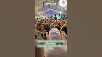 Thumbnail of Former US secretary of state dances with Israeli soldiers