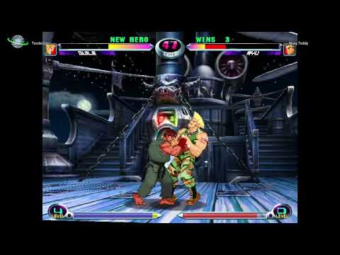MvC2: Marq Teddy - Ryu (10%) 1v3 Comeback vs Ken/Charlie/Guile (125%) [Tenderloin] .:2.1.26:.