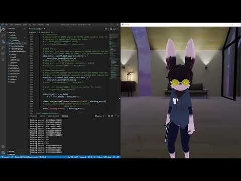 Controlling ears with my mind! [Muse2 EEG headband + #VRChat OSC]