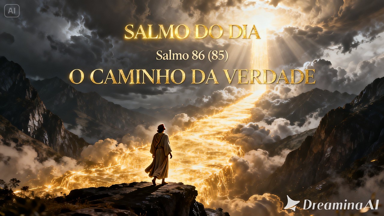 SALMO DO DIA - Salmo 86 (85): A Direção Quando Você Se Sente Perdido 🕊️✨