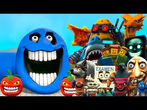 NEW HUNGRY SNAKE FROM ROBLOX VS ALL ITALIAN BRAINROT MEMES In Garry's Mod!